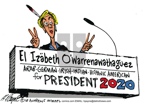 Henry Payne on Wednesday October 17, 2018 Comic Strip
