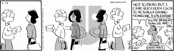 Drabble on Thursday February 12, 2004 Comic Strip