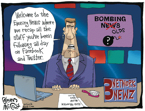 Glenn McCoy on Monday April 22, 2013 Comic Strip