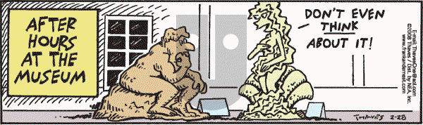 Frank and Ernest - Thursday February 28, 2008 Comic Strip
