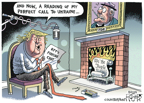 Rob Rogers on Wednesday November 6, 2019 Comic Strip