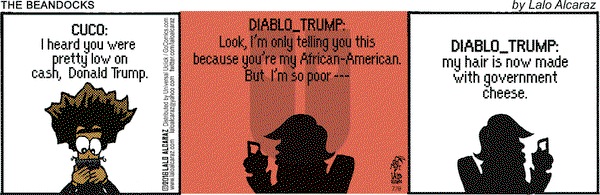 La Cucaracha on Saturday July 9, 2016 Comic Strip