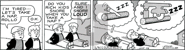 Nancy on Friday June 25, 1971 Comic Strip
