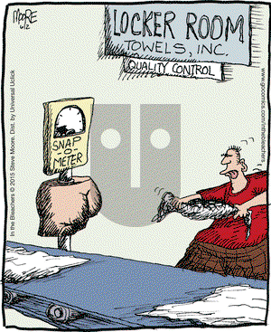 In the Bleachers on Tuesday June 2, 2015 Comic Strip