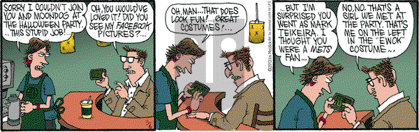 Monty on Wednesday November 6, 2013 Comic Strip
