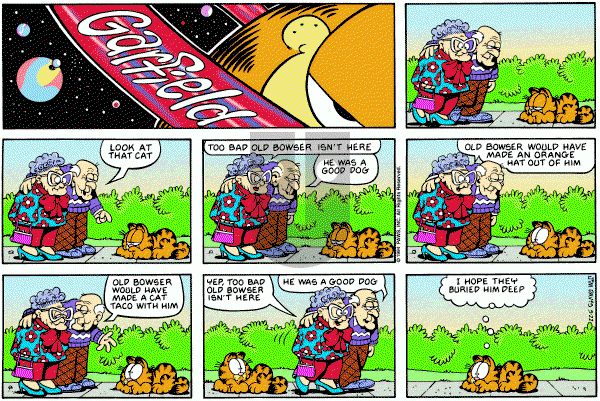 Garfield on Sunday May 22, 1994 Comic Strip