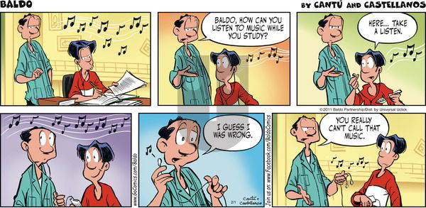 Baldo - Sunday February 1, 2015 Comic Strip