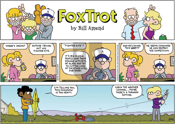 FoxTrot on Sunday October 8, 2006 Comic Strip