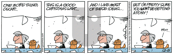 Next Door Neighbors - Thursday December 5, 2024 Comic Strip