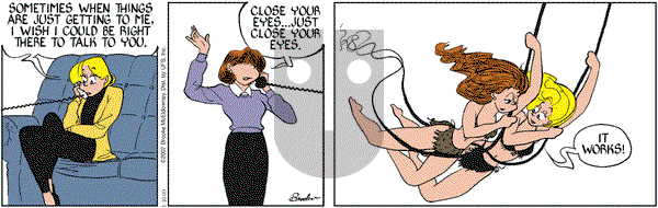 9 Chickweed Lane on Saturday January 10, 2009 Comic Strip