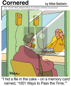 Cornered on Friday July 21, 2017 Comic Strip