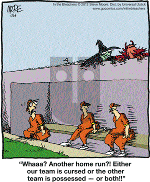 In the Bleachers on Wednesday June 26, 2013 Comic Strip