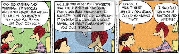 The Buckets on Wednesday September 7, 2011 Comic Strip