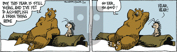 The Grizzwells on Monday January 19, 2015 Comic Strip