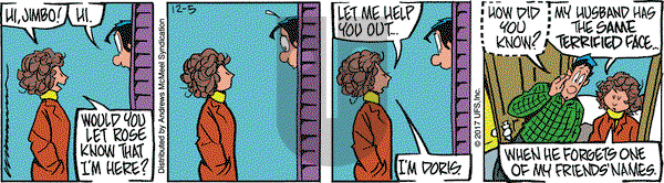 Rose is Rose on Tuesday December 5, 2017 Comic Strip