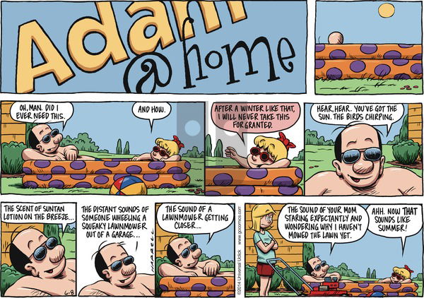 Adam@Home on Sunday June 8, 2014 Comic Strip