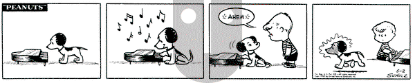 Peanuts on Friday May 2, 1952 Comic Strip