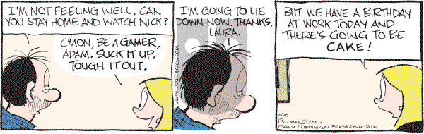 Adam@Home on Monday November 20, 2006 Comic Strip