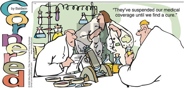 Cornered on Sunday April 15, 2001 Comic Strip
