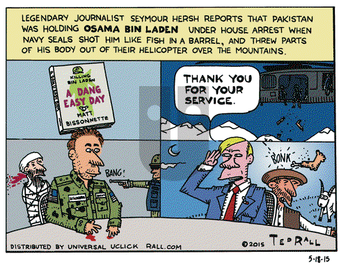 Ted Rall on Monday May 18, 2015 Comic Strip