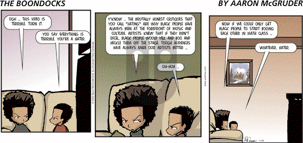 The Boondocks on Sunday September 1, 2013 Comic Strip