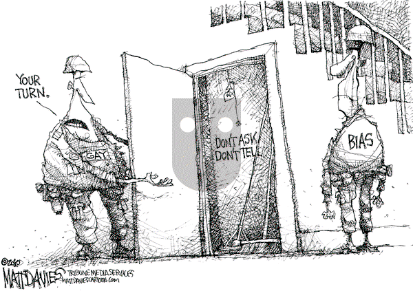 Matt Davies on Friday December 3, 2010 Comic Strip