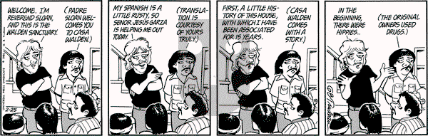 Doonesbury on Tuesday February 25, 1986 Comic Strip
