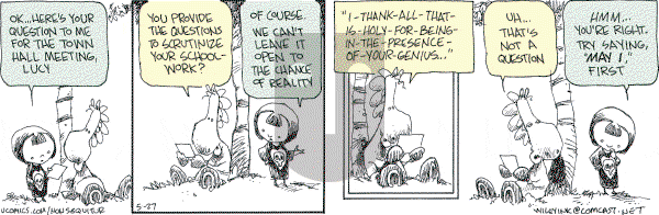 Non Sequitur on Friday May 27, 2005 Comic Strip