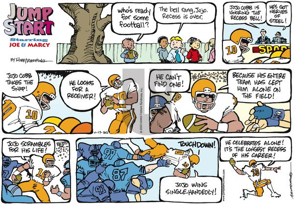 JumpStart on Sunday November 17, 2002 Comic Strip