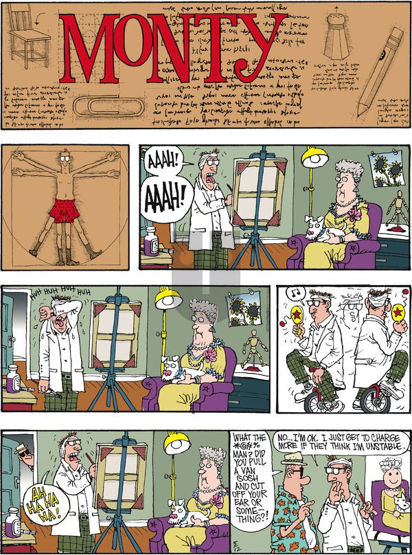 Monty - Sunday May 12, 2019 Comic Strip