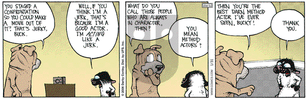 Get Fuzzy on Tuesday January 31, 2006 Comic Strip