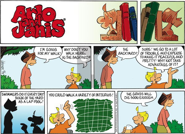 Arlo and Janis on Sunday October 9, 2016 Comic Strip