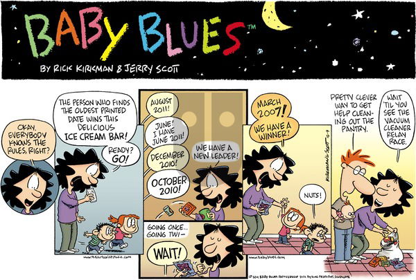 Baby Blues on Sunday October 9, 2011 Comic Strip