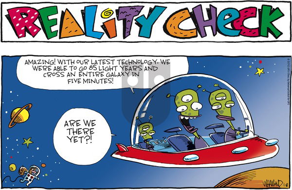 Reality Check on Sunday January 8, 2012 Comic Strip