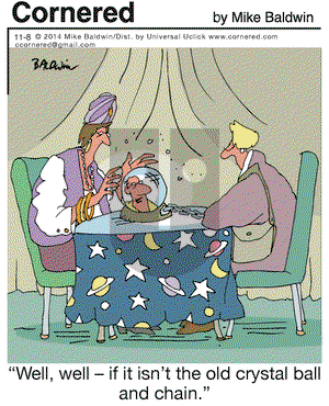 Cornered on Saturday November 8, 2014 Comic Strip