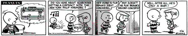 Peanuts on Wednesday September 26, 1951 Comic Strip