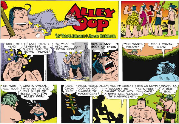 Alley Oop on Sunday December 17, 2000 Comic Strip