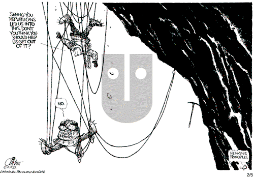 Pat Oliphant on Friday May 22, 2009 Comic Strip
