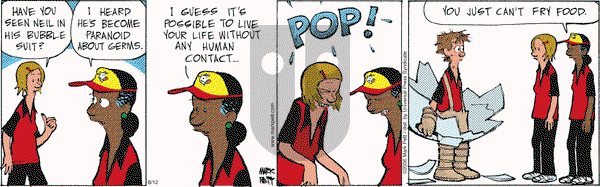 Lucky Cow on Saturday August 12, 2006 Comic Strip
