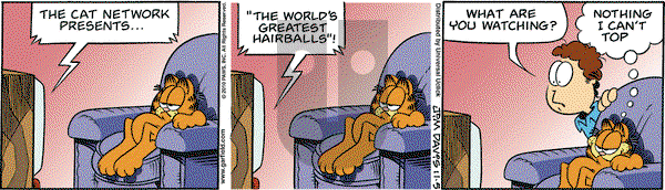 Garfield on Friday November 5, 2010 Comic Strip