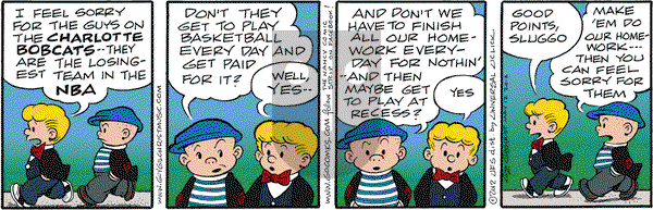 Nancy on Saturday May 12, 2012 Comic Strip