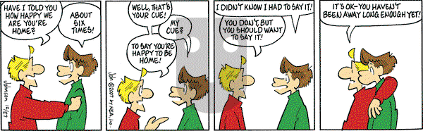 Arlo and Janis on Thursday December 27, 2007 Comic Strip