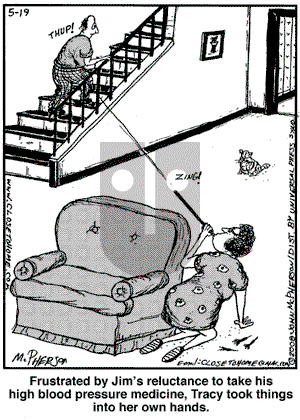 Close to Home on Monday May 19, 2008 Comic Strip