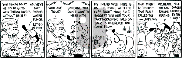 FoxTrot on Friday October 25, 1996 Comic Strip