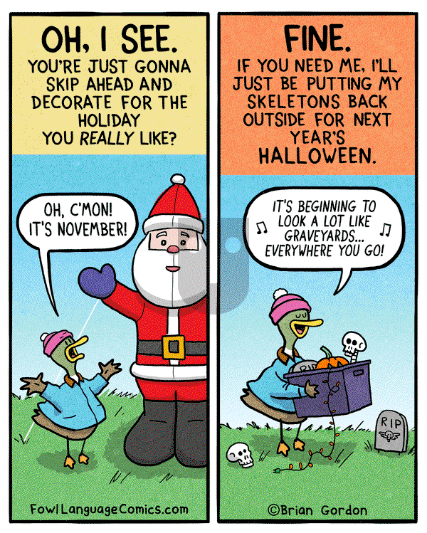 Fowl Language on Tuesday November 7, 2017 Comic Strip
