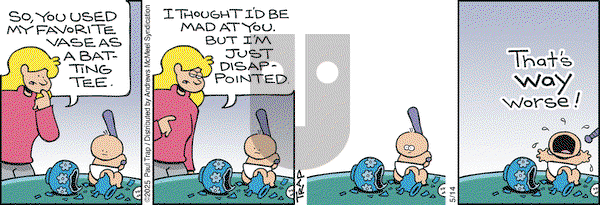 Thatababy on Wednesday May 14, 2025 Comic Strip