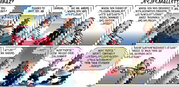 Frazz on Sunday August 5, 2007 Comic Strip