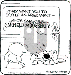 Ziggy on Monday November 17, 1997 Comic Strip