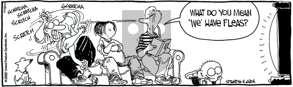 The Buckets on Wednesday January 8, 2003 Comic Strip