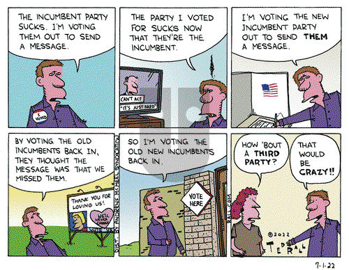 Ted Rall - Friday July 1, 2022 Comic Strip